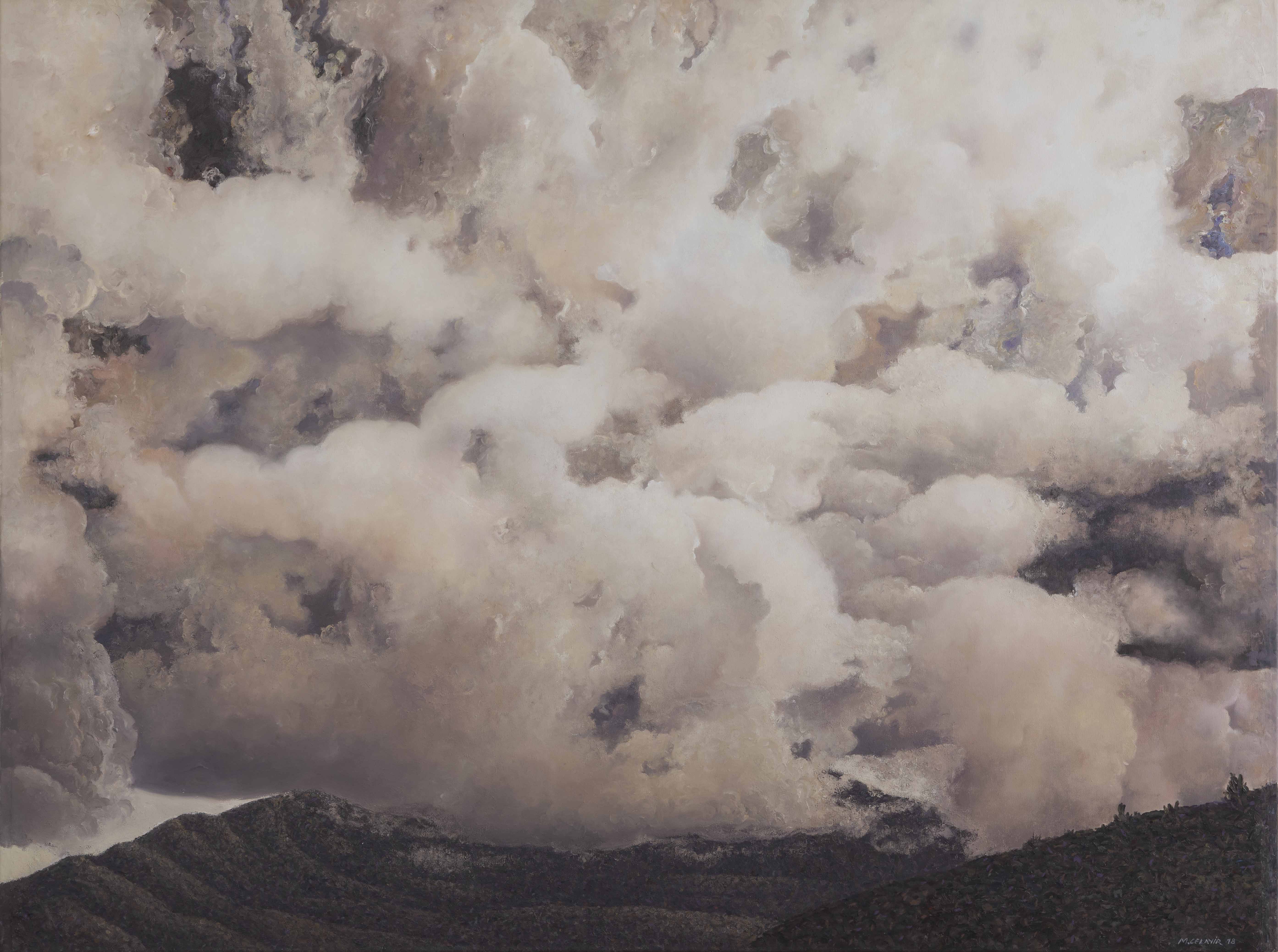 Hora-1, tuval üzeri yagliboya. 150 x 200 cm, 2018